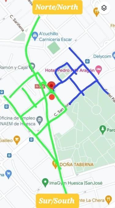 Piso- Huesca Capital - With Elevator 아파트 외부 사진
